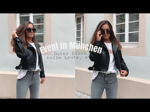 WOCHENENDE IN MÜNCHEN, ICH NEHME EUCH MIT ZUM EVENT ▹ Daily Vlog ♡