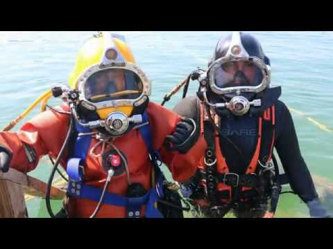 Commercial Diver Takes His Mother On A Superlite Dive - NEDEG 2018 Labor Day Rally