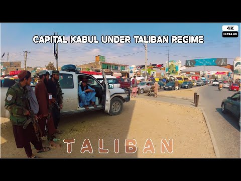 Taliban in  | Kabul | Afghanistan | 9 October 2021| 4K