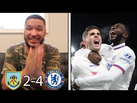 CAPTAIN AMERICA!! CHRISTIAN PULISIC HAT-TRICK!! | BURNLEY 2-4 CHELSEA || MATCH REACTION