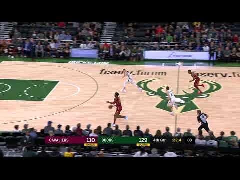 Tyler Cook Full Play 10/28/19 Cleveland Cavaliers vs Milwaukee Bucks | Smart Highlights