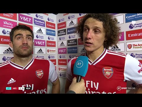 Fascinating David Luiz interview after Arsenal beat Manchester United