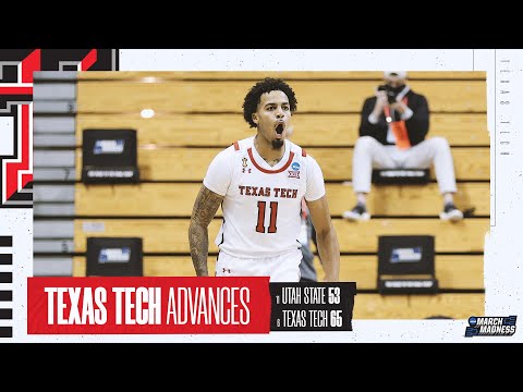 Texas Tech vs. Utah State - First Round NCAA tournament extended highlights