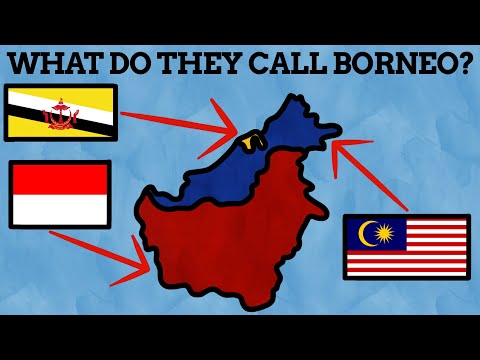 What Do The 3 Nations On Borneo Call the Island?