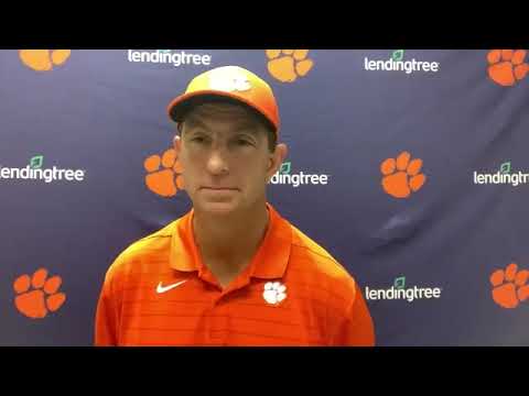 Dabo Swinney reacts to Clemson's 27-21 loss to NC State