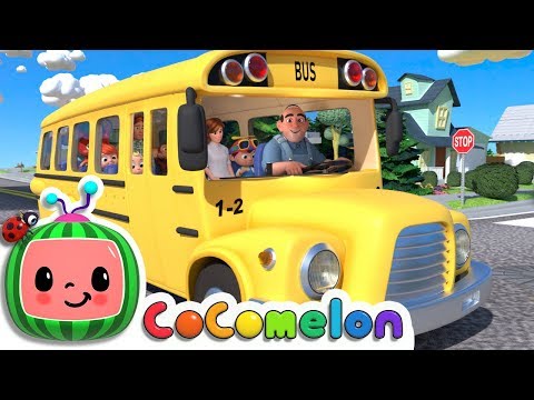 Wheels on the Bus | CoComelon Nursery Rhymes & Kids Songs