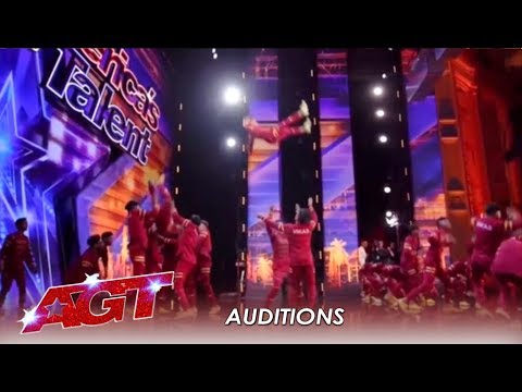 V.Unbeatable: Indian Kids From The Slums Realize Their Dream In America! | America's Got Talent 2019