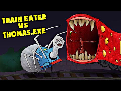 SCARY THOMAS EXE VS THE TRAIN EATER! (ANIMATION)