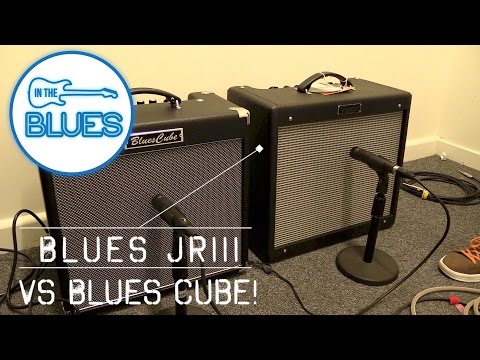 Roland Blue Cube Hot vs Fender Blues Jr III Amplifier