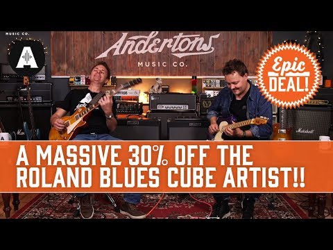 A Massive 30% Off the Roland Blues Cube Artist... EPIC DEAL!!