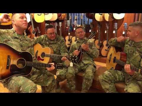 Six String Soldiers visit Rudy's