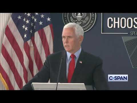 Former Vice President Mike Pence on January 6th and U.S. Constitution