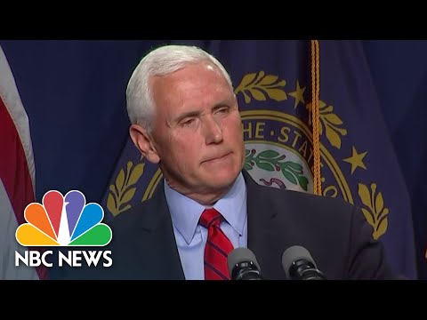 Pence Says He And Trump May Never See 'Eye To Eye' On Jan. 6 Riot