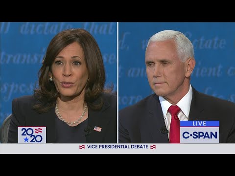 Vice Presidential Debate between Mike Pence and Kamala Harris