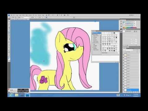 Fluttershy Clouds VIP speedpaint