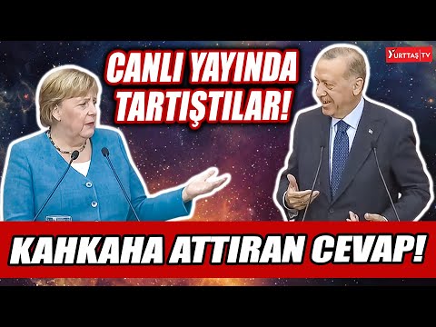 Merkel ile Erdoğan arasında 'başkanlık sistemi' tartışması! Erdoğan'ın cevabı kahkaha attırdı!