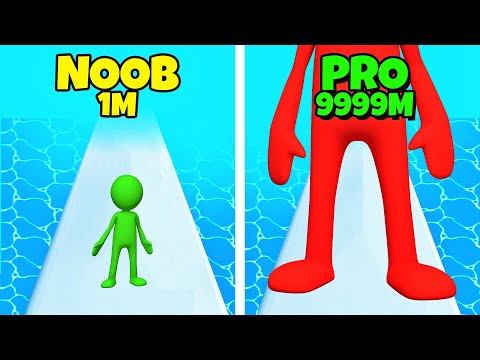 MINI vs XXL RIESE in GIANT RUSH 3d (Noob vs. PRO)