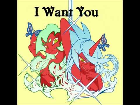 Scanty & Kneesocks Theme - I Want You (With Lyrics)