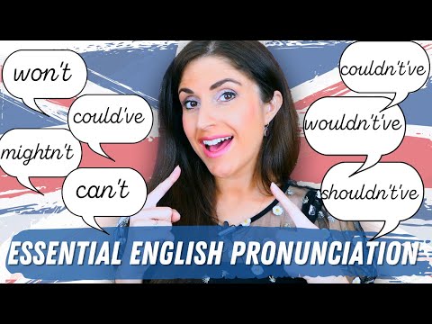 How to Pronounce Contractions in English | Modal Verbs