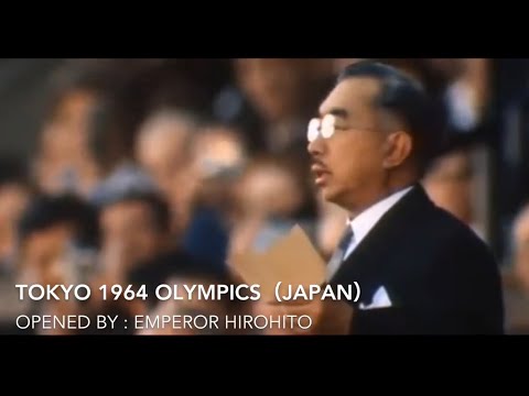 Footage of Olympics opening declaration 1936 - 2016