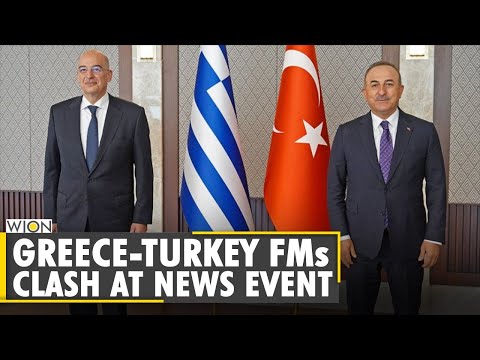 Greece, Turkey Foreign Ministers clash during a joint press conference | World English News | WION