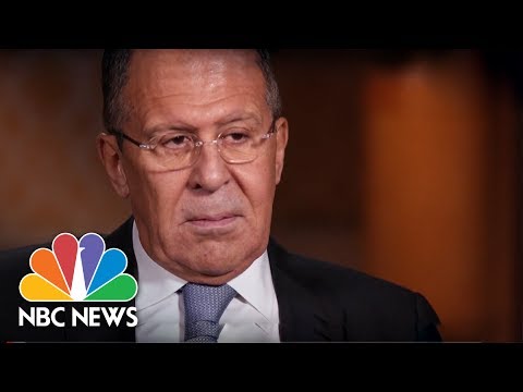 Russia's Foreign Minister Sergey Lavrov (Full Interview) | NBC News