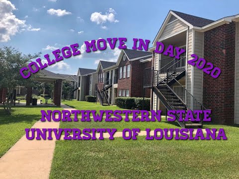 COLLEGE MOVE IN DAY 2020 || Northwestern State University