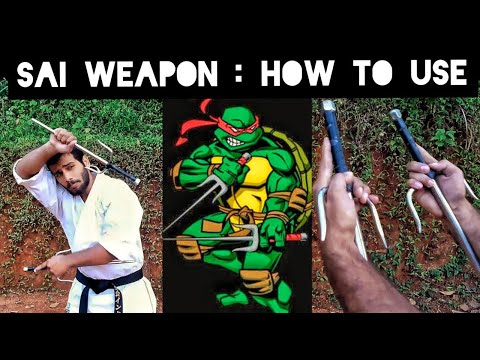 SAI WEAPON : HOW TO USE (with cool grip changing method)