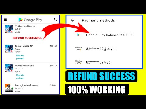 free fire top up money refund | google play purchase money Refund | Free fire refund