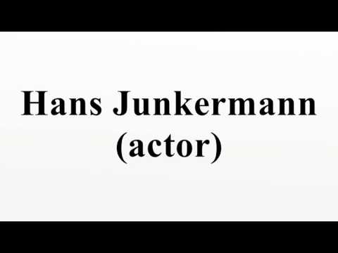 Hans Junkermann (actor)