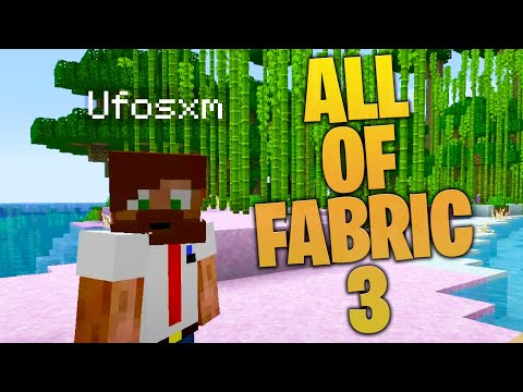 Vår Egna Regnbågs-Ö | Minecraft All Of Fabric 3 #1