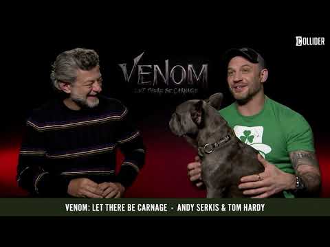 Tom Hardy, His Adorable Dog, and Andy Serkis Discuss Venom 2