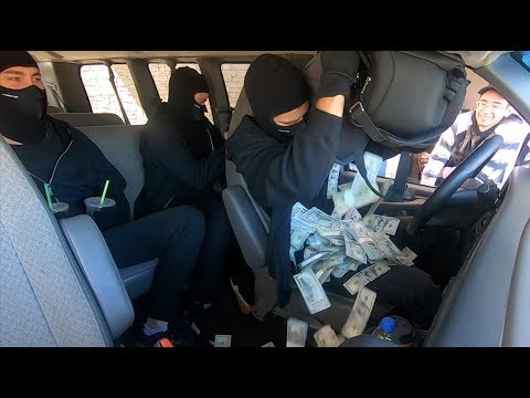 Bank Robbers in the Drive-Thru