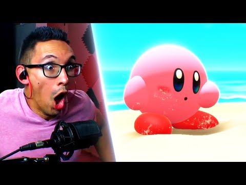 LEFT MY SEAT | Kirby and The Forgotten Land Trailer Reaction