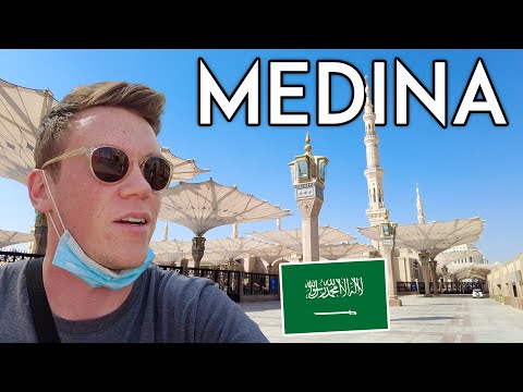 American Non-Muslim Visits MEDINA, SAUDI ARABIA رجل أمريكي يزور المدينة المنورة