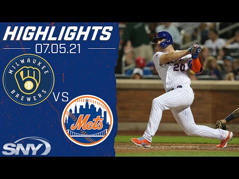 Mets vs Brewers Highlights: Mets deliver clutch hits in 3-run 7th and beat Brewers, 4-2