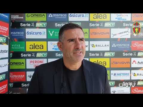 ONTV: Lucarelli post Pordenone-Ternana (1-3)