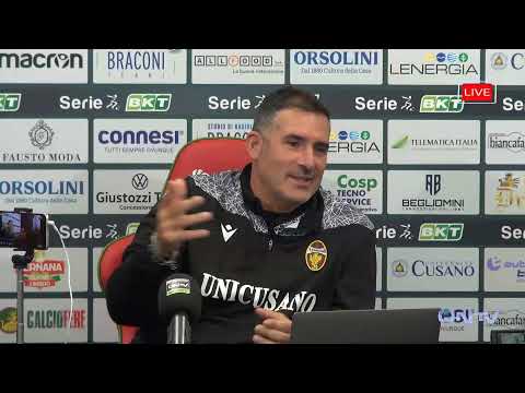 ONTV LIVE: Conferenza Lucarelli pre Pordenone-Ternana