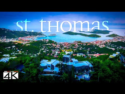 【4K】St. Thomas from Above - AMERICAN VIRGIN ISLANDS 2020 | Cinematic Wolf Aerial™ Drone Film