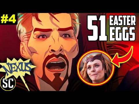 WHAT IF 1x04 Easter Eggs + Why Strange Didn't Create Nexus Events | WandaVision Connection BREAKDOWN