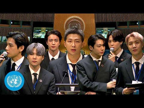 President Moon Jae-in & BTS at the Sustainable Development Goals Moment | United Nations (English)