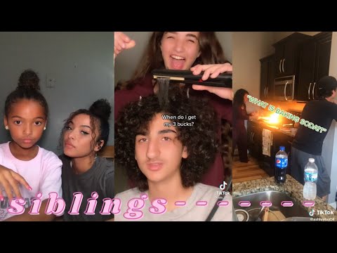 best brothers and sisters pt 01 | funny siblings tiktok compilation👫