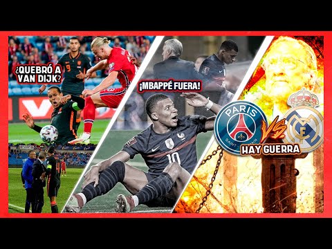 Haaland "ROMPE" a Van Dijk|TERRIBLES NOTICIAS PARA MBAPPÉ | PROBLEMÓN en PSG |¿Vuelve SUPERLIGA?