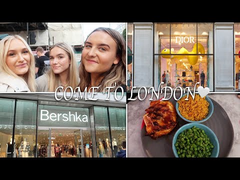 COME TO LONDON WITH US & SHOPPING HAUL!! *APPLE & SELFRIDGES*