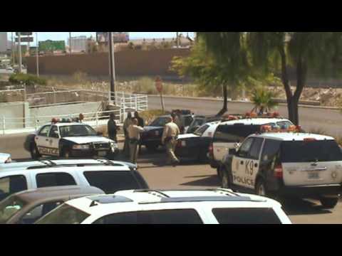 Man chased by Police near Clear Channel radio studios