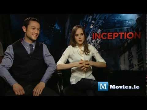 INCEPTION - Set Interview with Ellen Page & Joseph Gordon Levitt (from The Dark Knight Rises)