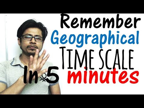 Geological time scale chart made easy with tricks | memorize geographical time scale in 5 minutes