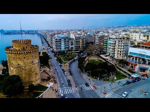 Thessaloniki Greece 4K