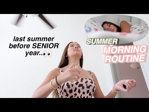 my summer morning routine *last summer of high school*