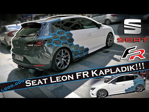 Seat Leon FR Kapladık!!! - Nardo Gri // Mavi Petek Kaplama